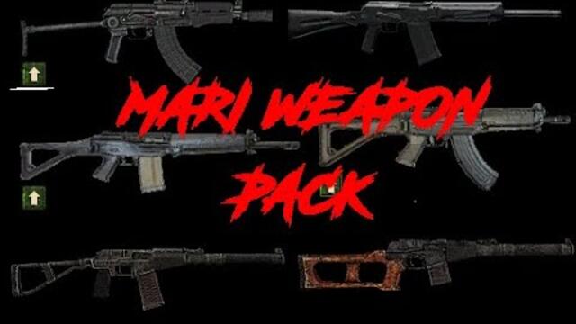 STALKER: Shadow Of Chernobyl Mari/Robert Watson Weapon Pack ALL WEAPONS