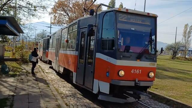 A trip on Sofia Tram Route 22 Including The Underground Return Loop You're Not Supposed To Ride!