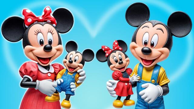 Minnie Mouse Pregnant Situations! Mickey Mouse Becomes Dad! Doll DIY Ideas
