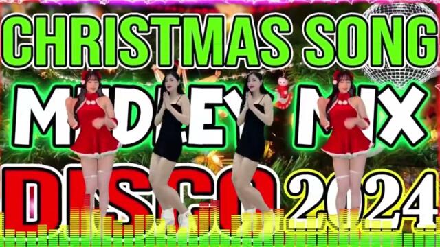CHRISTMAS SONGS MEDLEY DISCO 2024 🎄🤶🎁 DJMAR REMIX DISCO TRAXX