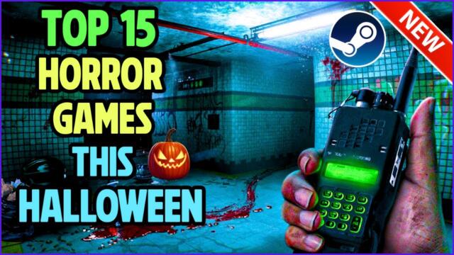 TOP 15 SCARIEST HORROR Games to play this Halloween (2024)🎃