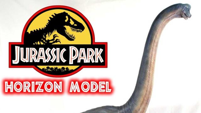 1993 Horizon Jurassic Park Brachiosaurus Review