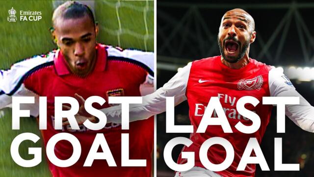 First & Last FA Cup Goals | Ronaldo, Drogba, Henry, Gerrard, Lampard and More! | Emirates FA Cup