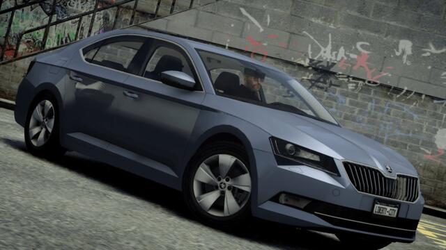 GTA IV Skoda Superb III Crash Testing