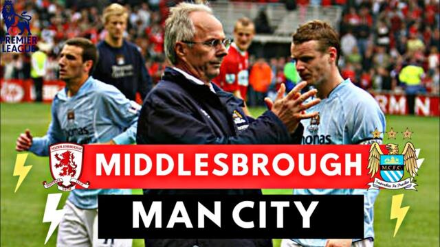 Middlesbrough vs Manchester City 8-1 All Goals & Highlights ( 2008 Premier League )