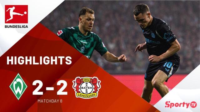 Werder Bremen vs Bayer Leverkusen (2-2) | 24/25 | Round 8 | Bundesliga Highlights - SportyTV