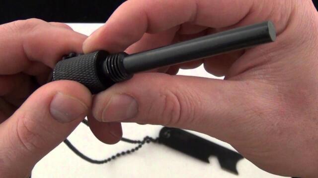 Магнезиева запалка за туризъм и планинарство - Boker Plus Fire Starter - от Германия