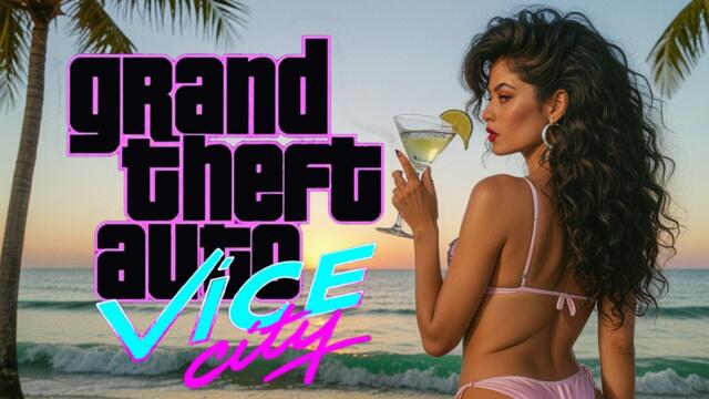 GTA Vice City: Tribute | Runway Gen-3 AI Music Video