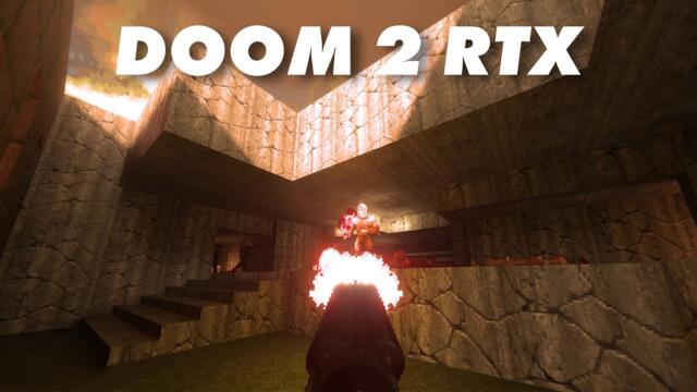 DOOM 2 Raytraced is INCREDIBLE!