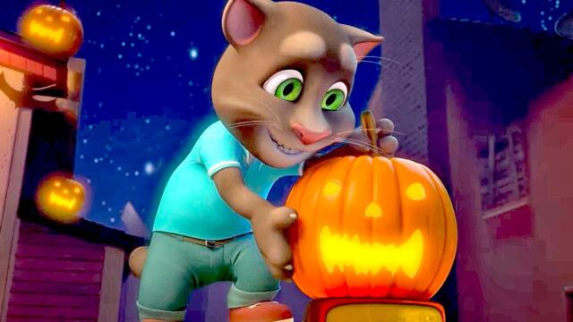 🦇🎃🕸️ САМЫЙ УЖАСНЫЙ Хэллоуин!! Говорящий Том и его друзья😜🎃👻