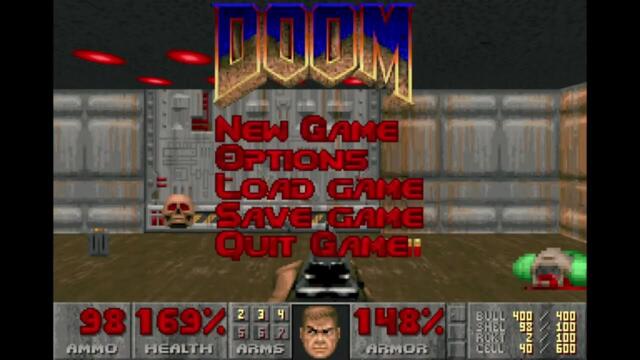 Doom Original [realistic play] - full 1993 classic game - [legendary fps id Software] - [BFG Steam]