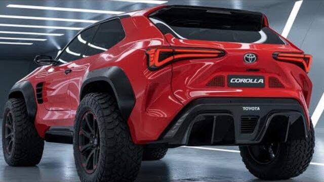 The All new Toyota Corolla suv modal 2025 finnly reveled first look