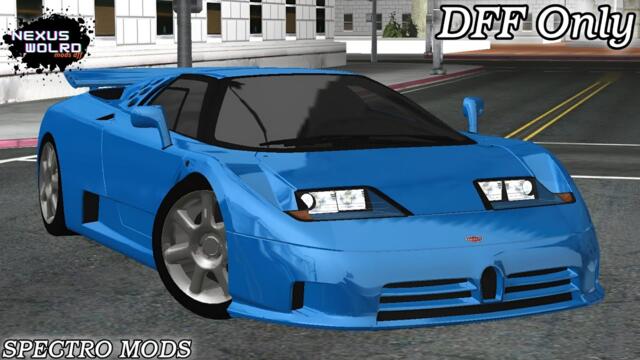 BUGATTI EB110 || GTA SAN ANDREAS ANDROID & PC || (Só DFF/DFF Only)