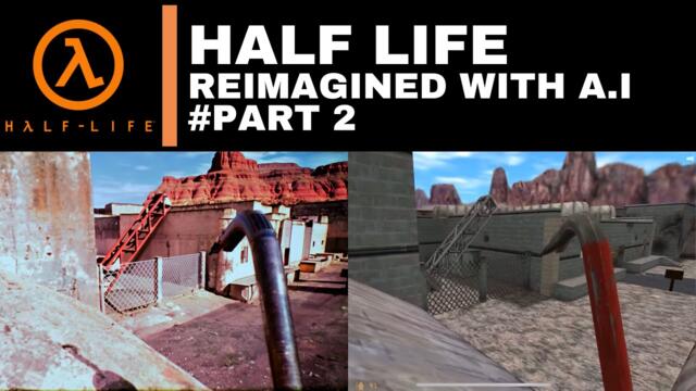 Half Life with ultra realistic graphics Part 2 | Generative AI Real Life Graphics!