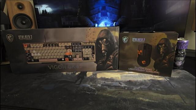 MSI S.T.A.L.K.E.R. 2 Edition Mouse and Keyboard Unboxing!