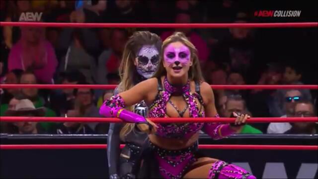 Thunder Rosa vs Harley Cameron in a Day of the Dead Match