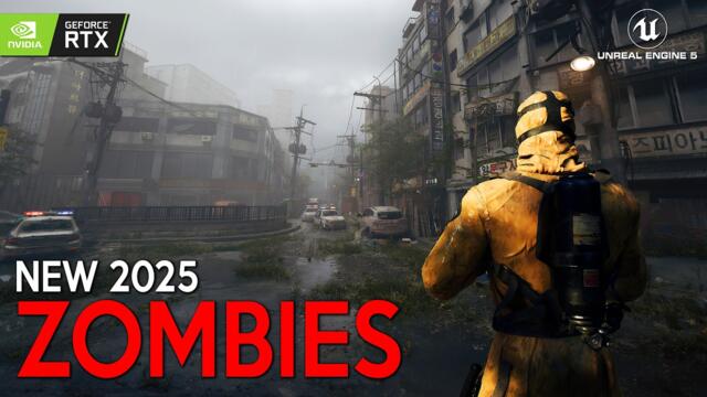 TOP 25 MOST INSANE GRAPHICS Games with ZOMBIES coming out in 2025