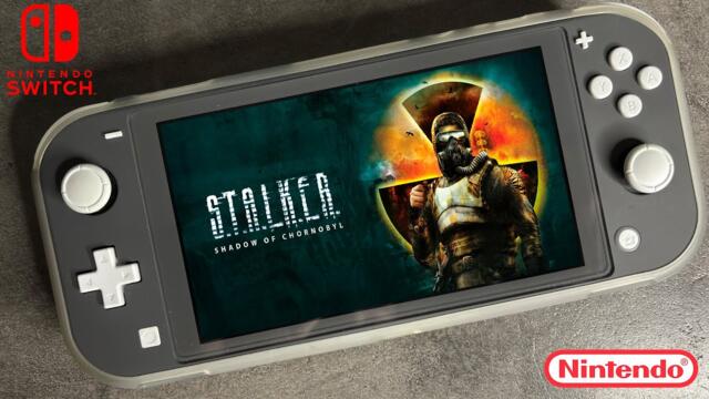 S.T.A.L.K.E.R.: Shadow of Chornobyl Nintendo Switch Lite Gameplay