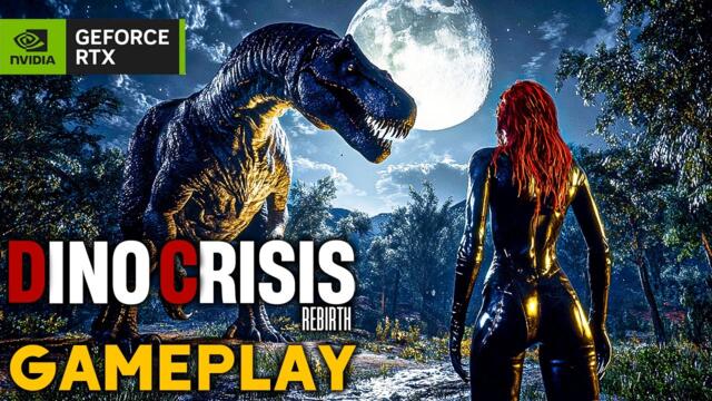 DINO CRISIS REBIRTH New Gameplay Demo 22 Minutes 4K