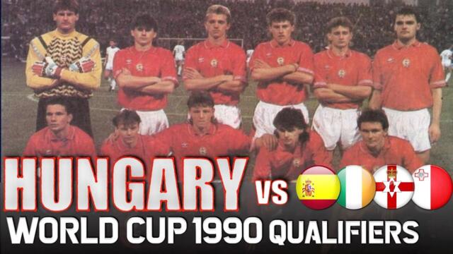 Hungary World Cup 1990 Qualification All Matches Highlights | Road to Italy