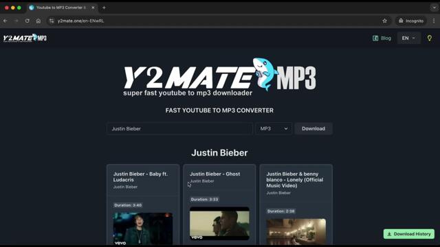 How to Search and Convert Videos to MP3/MP4 | y2mate.one Tutorial