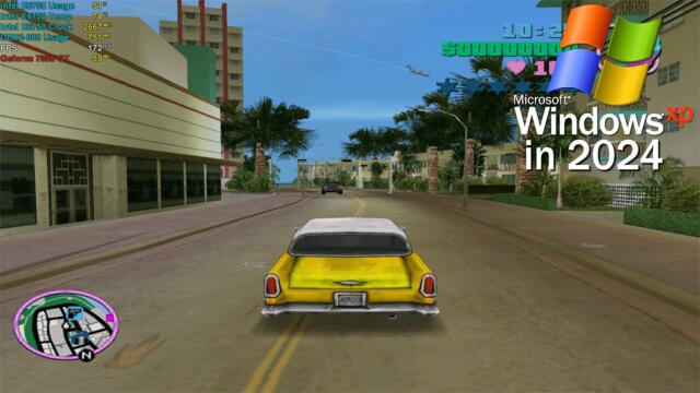 Windows XP Gameplay - Grand Theft Auto Vice City