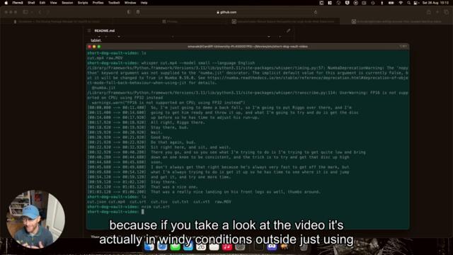 How to add hard subtitles to a video file using ffmpeg and whisper ai.