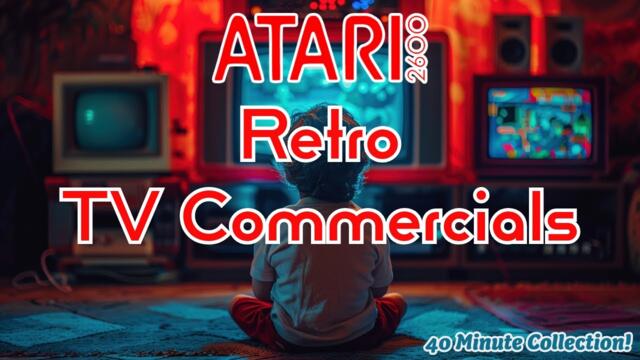 The Ultimate Atari 2600 Commercials Compilation - 40 of Minutes of Video Game Fun!