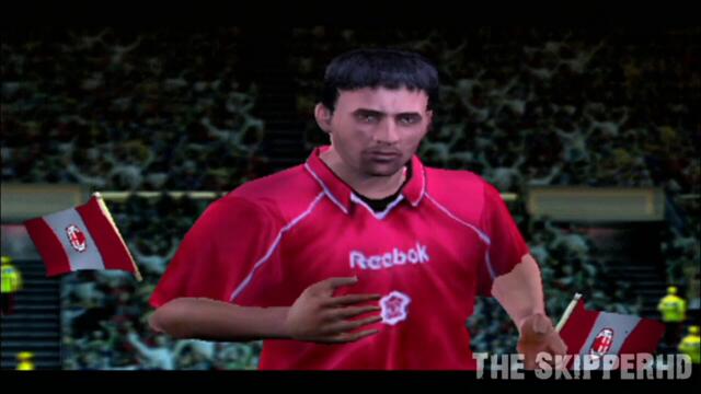 FIFA 2002 PS2 - Liverpool Vs AC Milan Gameplay