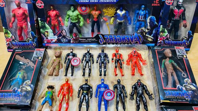 AVENGERS TOYS #141 /Action Figures/Unboxing/Cheap Price/Spiderman,Ironman,Hulk,Thor,/Toys