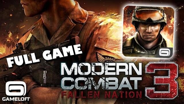 Modern Combat 3: Fallen Nation (Android/iOS Longplay, FULL GAME, No Commentary)