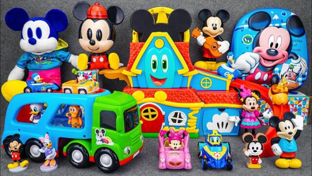 Satisfying with Unboxing Disney Junior Mickey Mouse Jumbo Fun House Playset | Review Toys ASMR