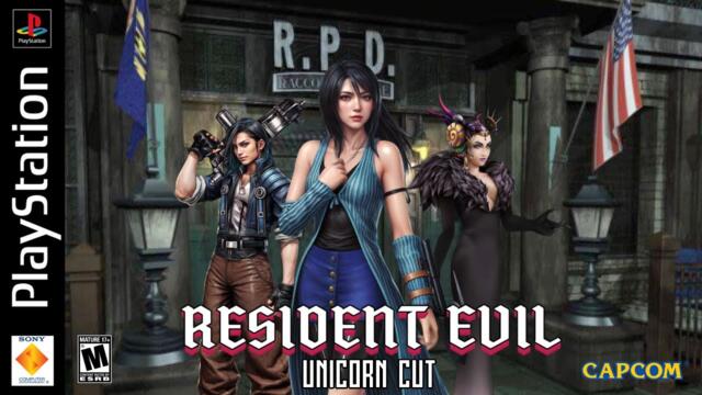 Resident Evil: Unicorn Cut – RE2 [PS1] Mod |  Rinoa Heartilly Gameplay