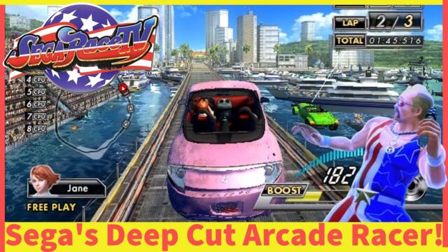 Sega’s Best Racing Game Nobody Played! Sega Race TV! Daytona USA Meets OutRun 2