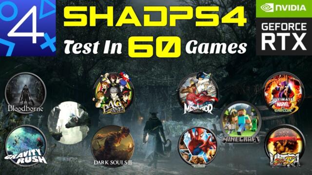 ShadPS4 | Test In 60 Games | PS4 Emulator On PC