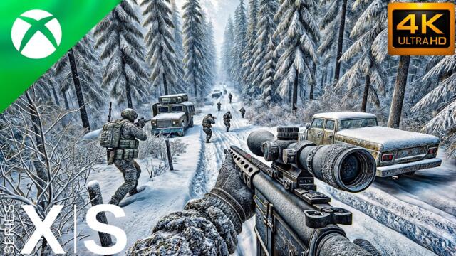 ANTARCTIC SNIPER ASSAULT | Ultra Realistic Gameplay 4K 60FPS Call of Duty Cold War (XBOX X)