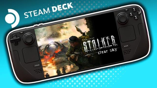 S.T.A.L.K.E.R.: Clear Sky - Steam Deck OLED Gameplay Steam OS 3.6.20