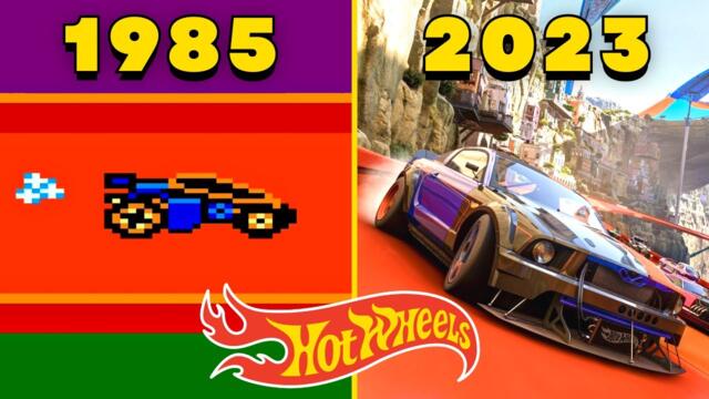 Evolution of Hot Wheels Games 1985-2023