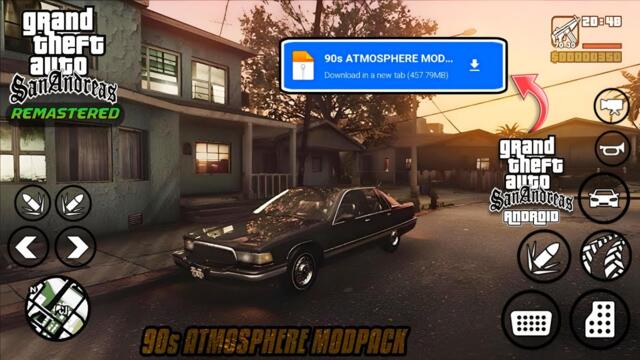 GTA SA Remastered Graphics Modpack for GTA SA Android 13 & 14 | All Devices Supported | 2024 Edition