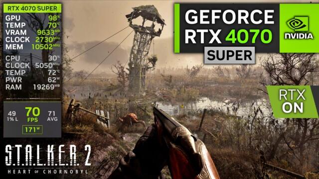 RTX 4070 SUPER on STALKER 2 | 1080p, 1440p, 4K DLSS 3 and Frame Generation!