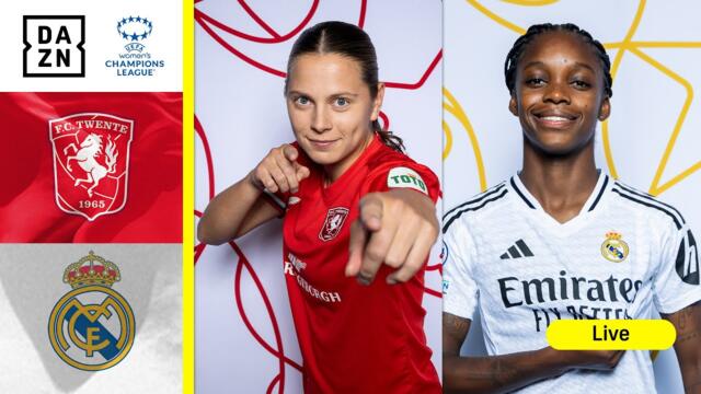 Real Madrid vs. FC Twente | UEFA Women’s Champions League 2024-25 Speelronde 4 Volledige wedstrijd