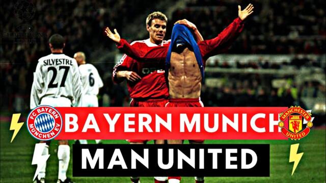 Bayern Munich vs Manchester United 2-1 All Goals & Highlights ( 2001 UEFA Champions League )