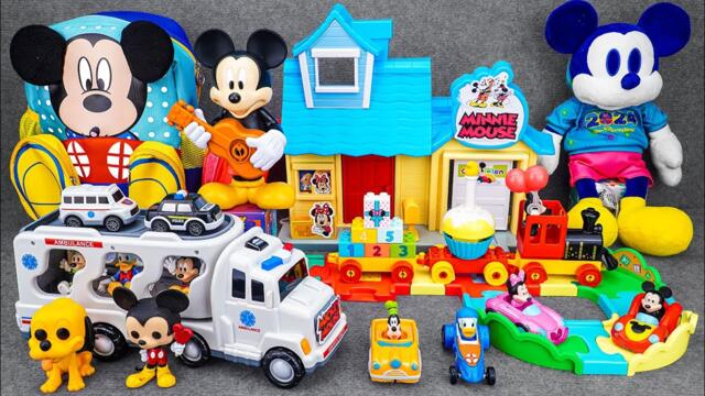 Satisfying with Unboxing Disney Mickey Mouse Deluxe Clubhouse Playset | Review Toys ASMR