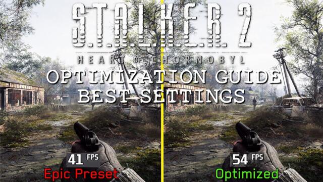 Stalker 2 | OPTIMIZATION GUIDE | Every Setting Tested | Best Settings