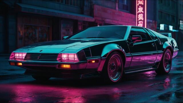 Back to the 80's - A Chill Synthwave, Retrowave Mix