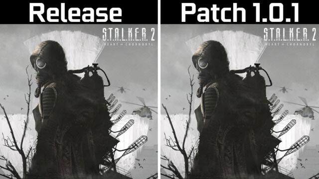 S.T.A.L.K.E.R. 2 - Release vs Patch 1.0.1 - New Update FPS Test