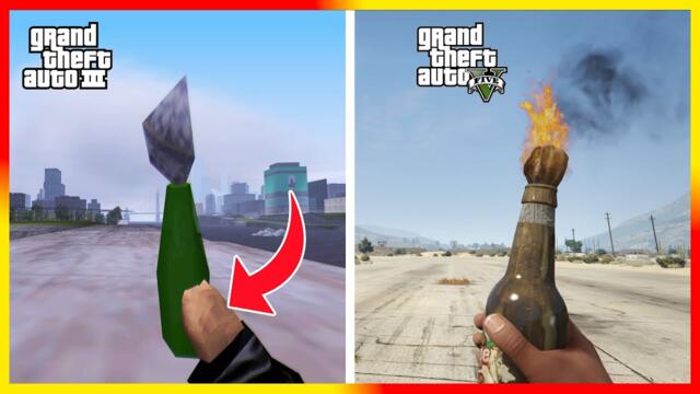 Playing GTA in First Person! (GTA 3 - 5) | Evolution