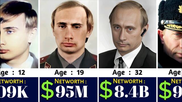 Vladimir Putin Networth Evolution From 1952 To 2024 🤯