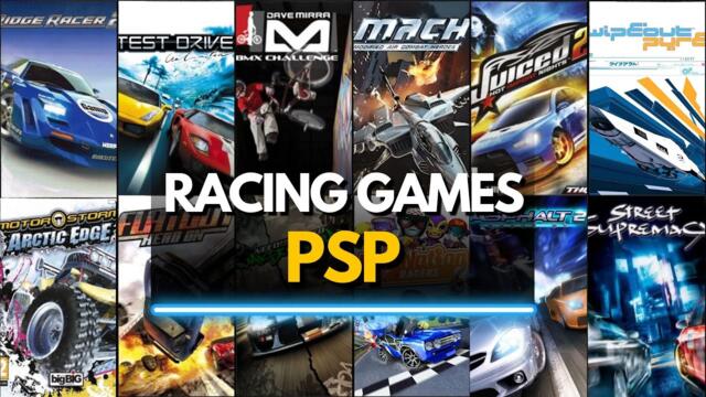 Top 40 Best Racing Games for PSP You Need to Play