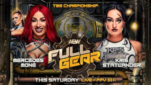 Mercedes Mone vs Kris Statlander to retain the AEW TBS Championship